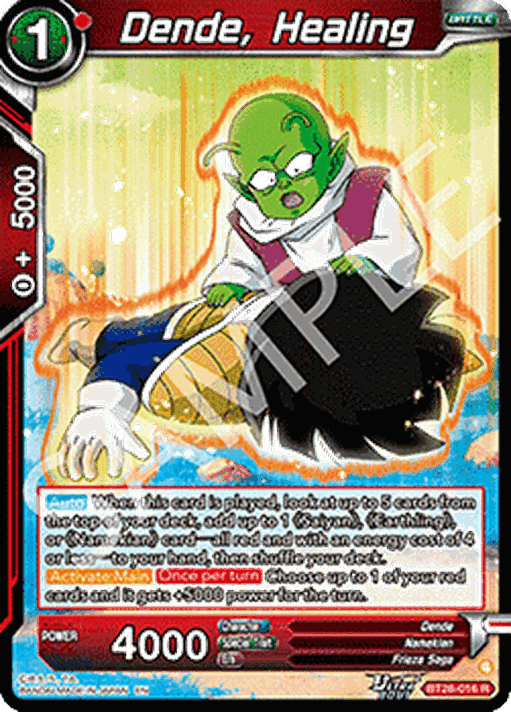 Dende, Healing