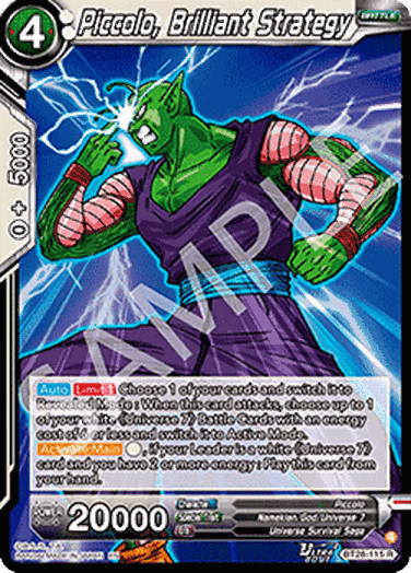 Piccolo, Brilliant Strategy