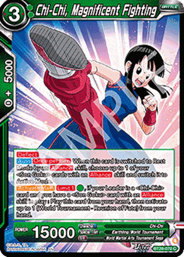Chi-Chi, Magnificent Fighting