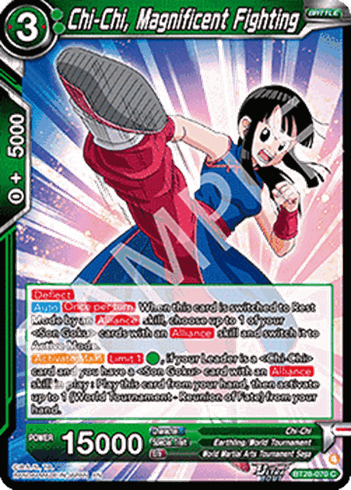 Chi-Chi, Magnificent Fighting