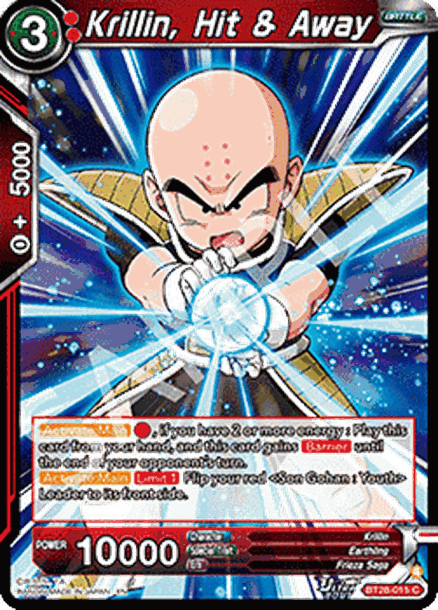 Krillin, Hit & Away