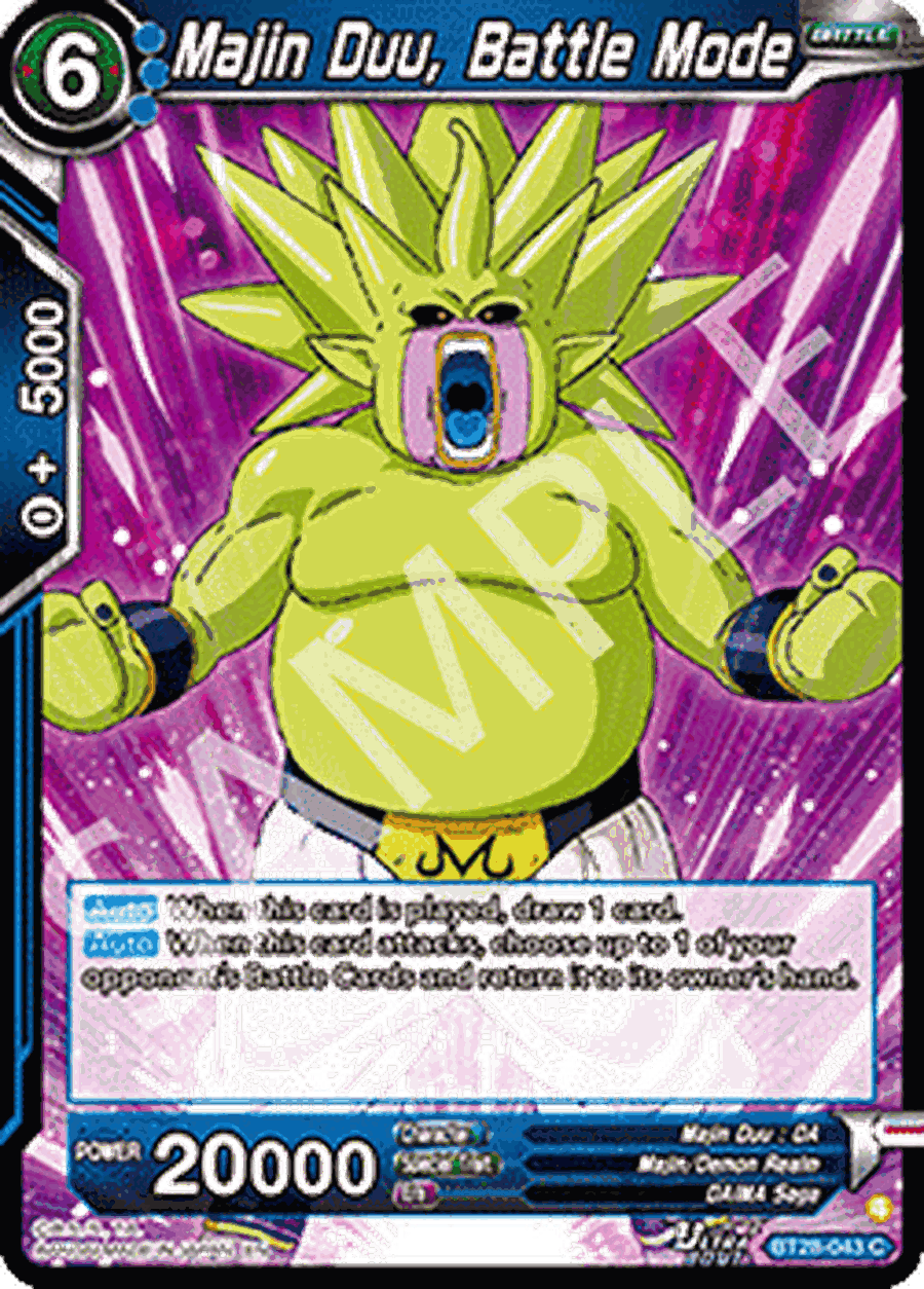 Majin Duu, Battle Mode