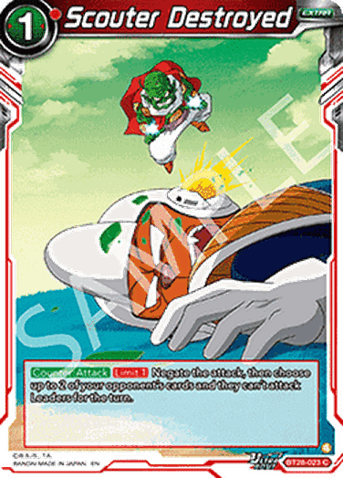 Scouter Destroyed