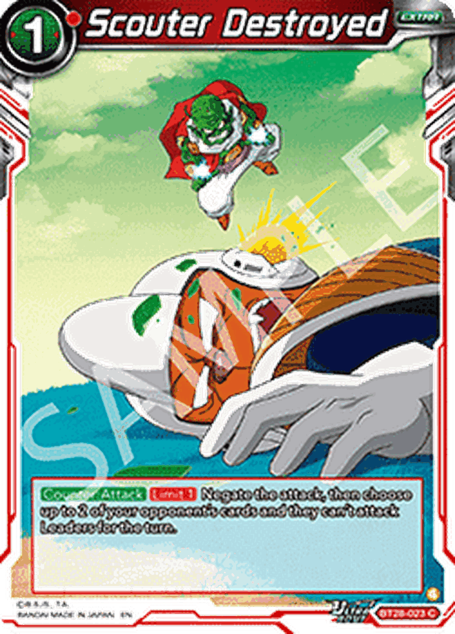 Scouter Destroyed