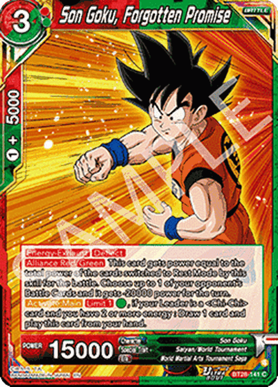 Son Goku, Forgotten Promise
