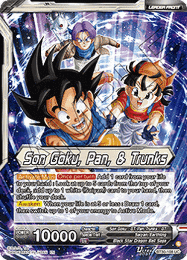Son Goku, Pan, & Trunks // Son Goku, Pan, & Trunks, Exciting Adventures (V.2 - Alternate Art)