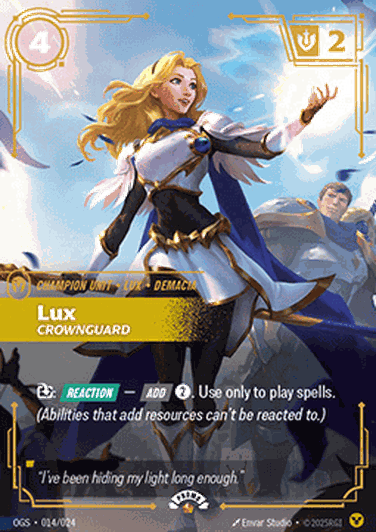 Lux, Crownguard