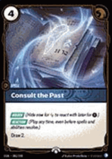 Consult the Past