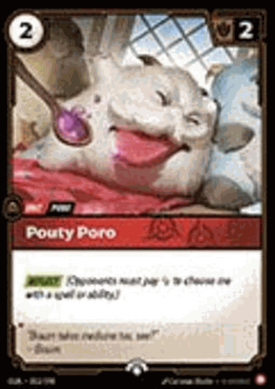 Pouty Poro