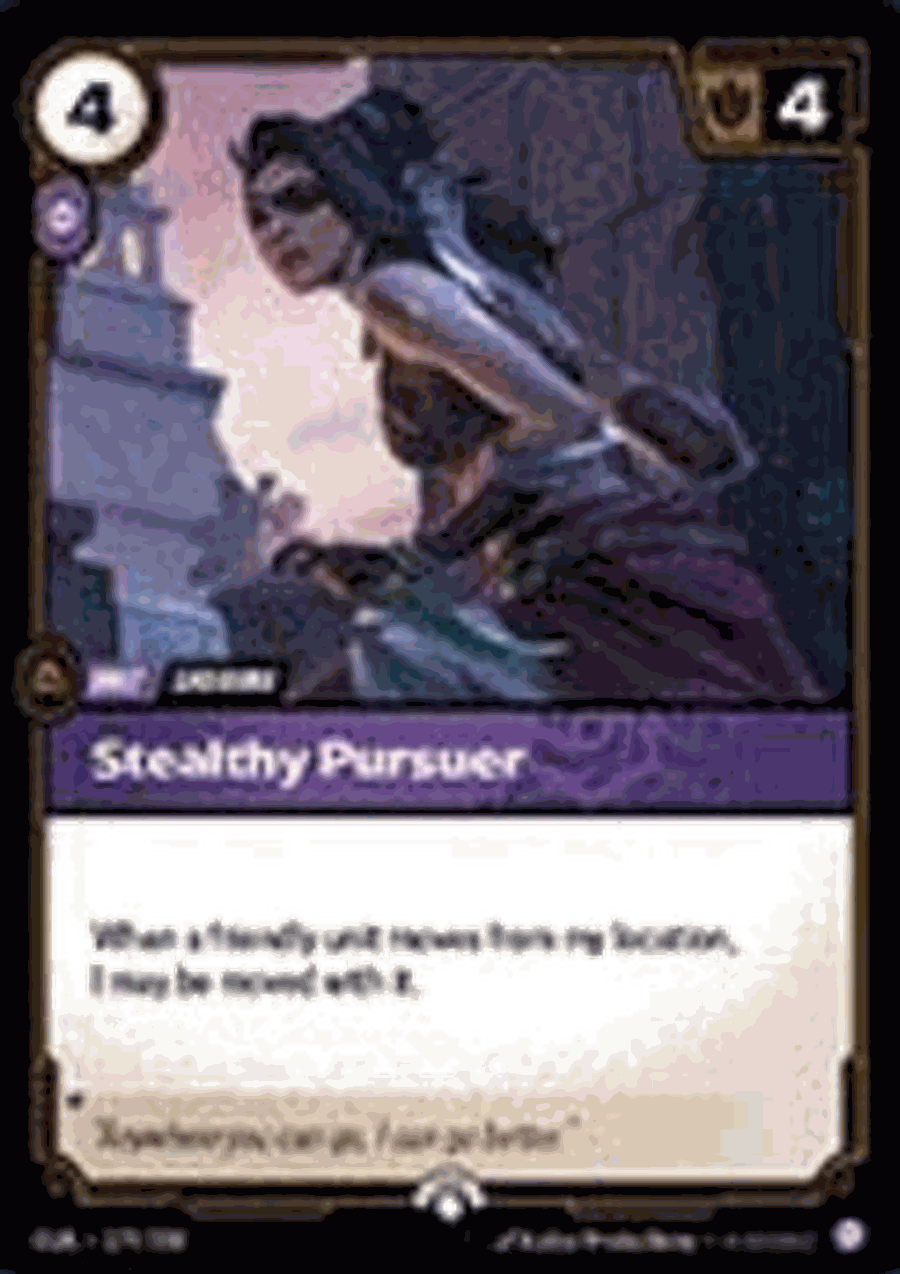 Stealthy Pursuer