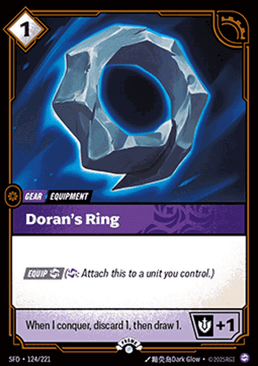Doran’s Ring