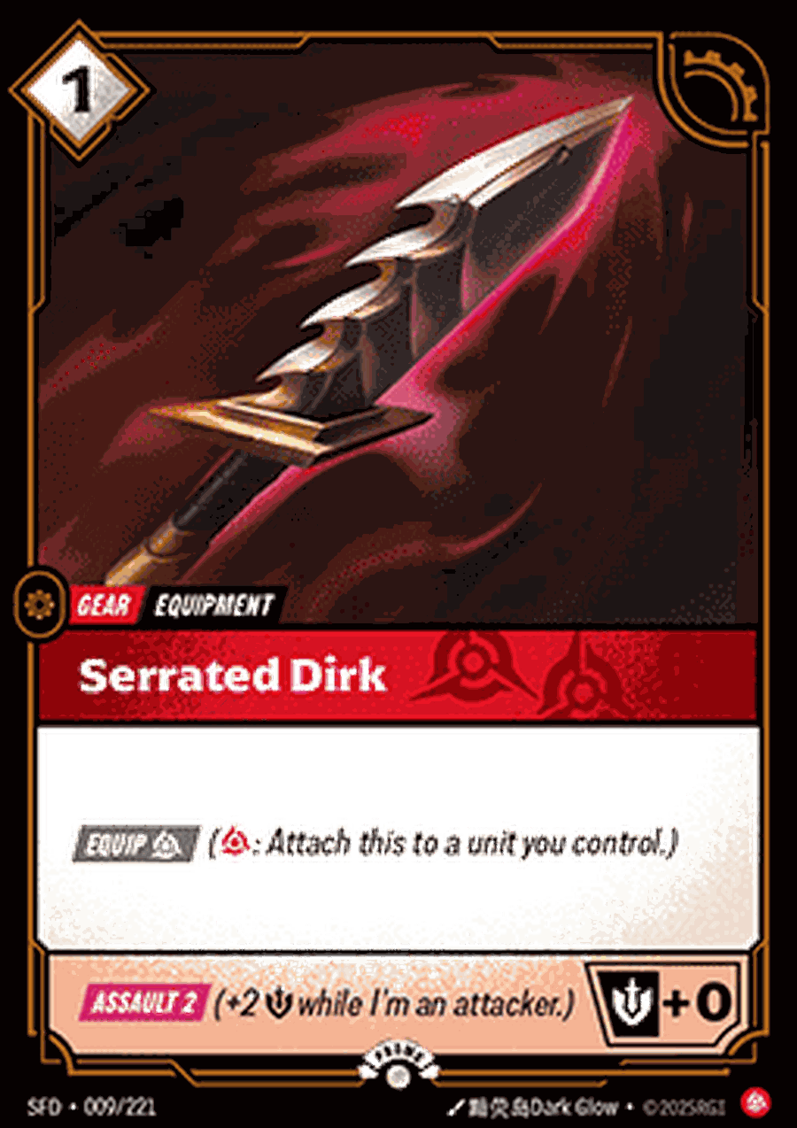 Serrated Dirk