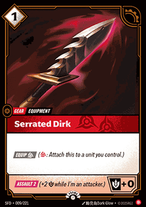 Serrated Dirk