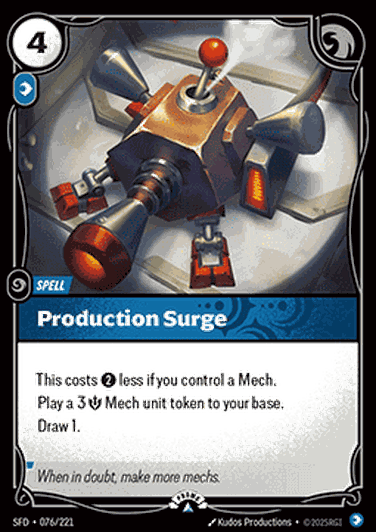 Production Surge