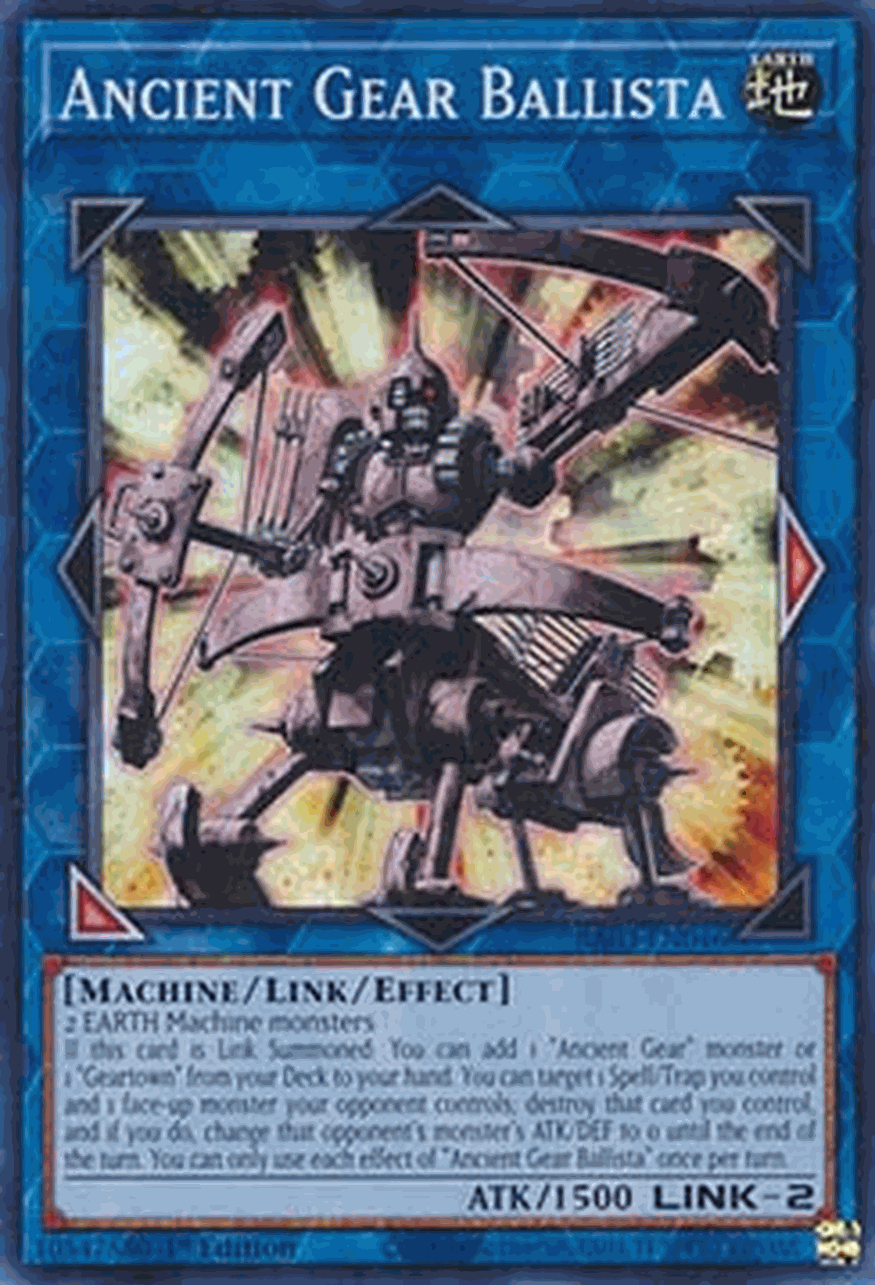 Ancient Gear Ballista (V.1 - Super Rare)