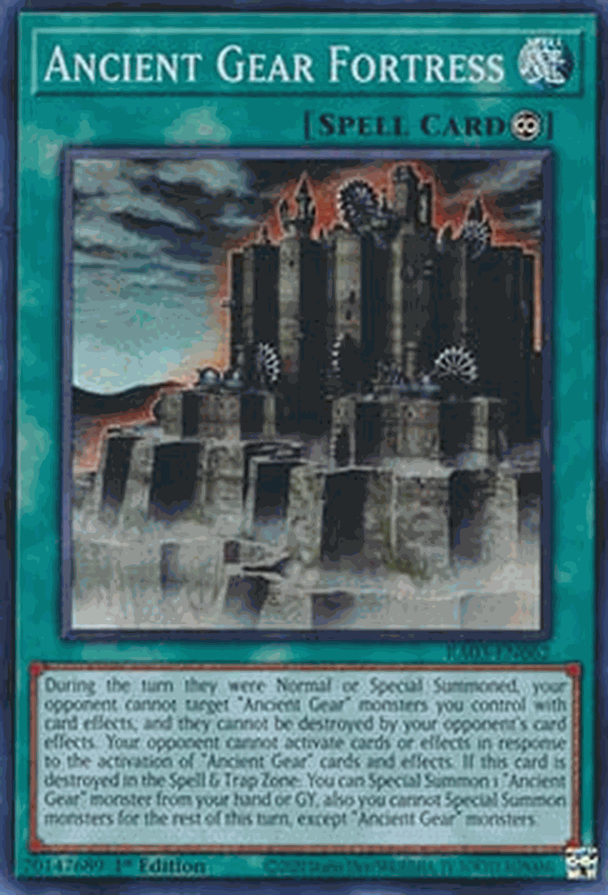 Ancient Gear Fortress (V.1 - Super Rare)
