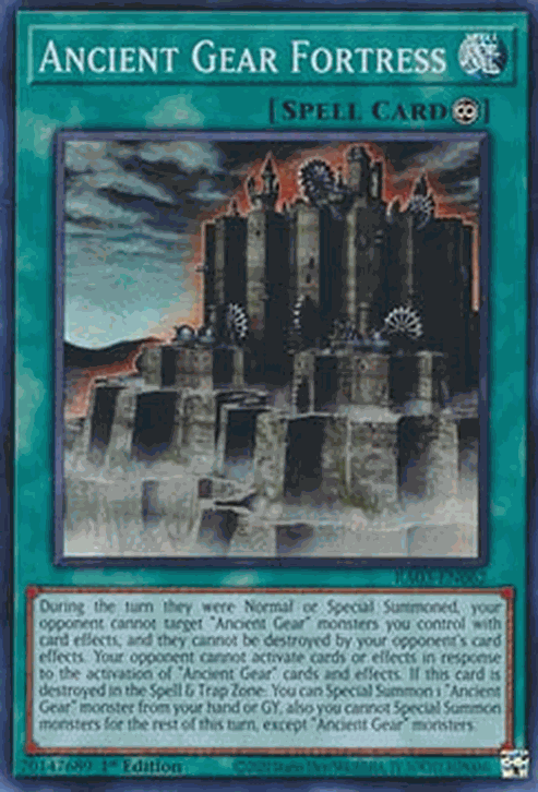 Ancient Gear Fortress (V.1 - Super Rare)