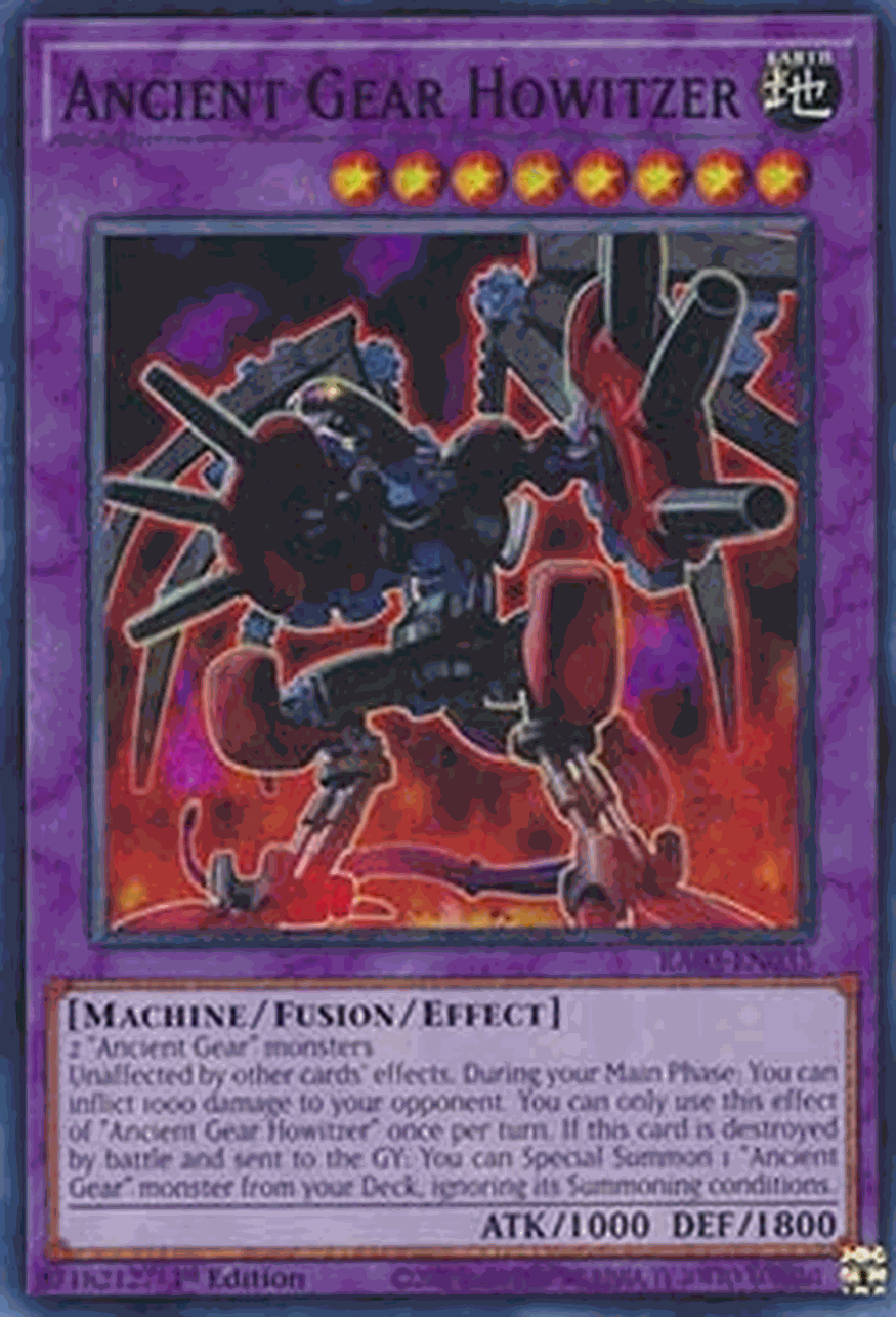 Ancient Gear Howitzer (V.1 - Super Rare)