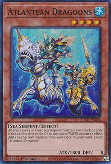 Atlantean Dragoons (V.1 - Super Rare)