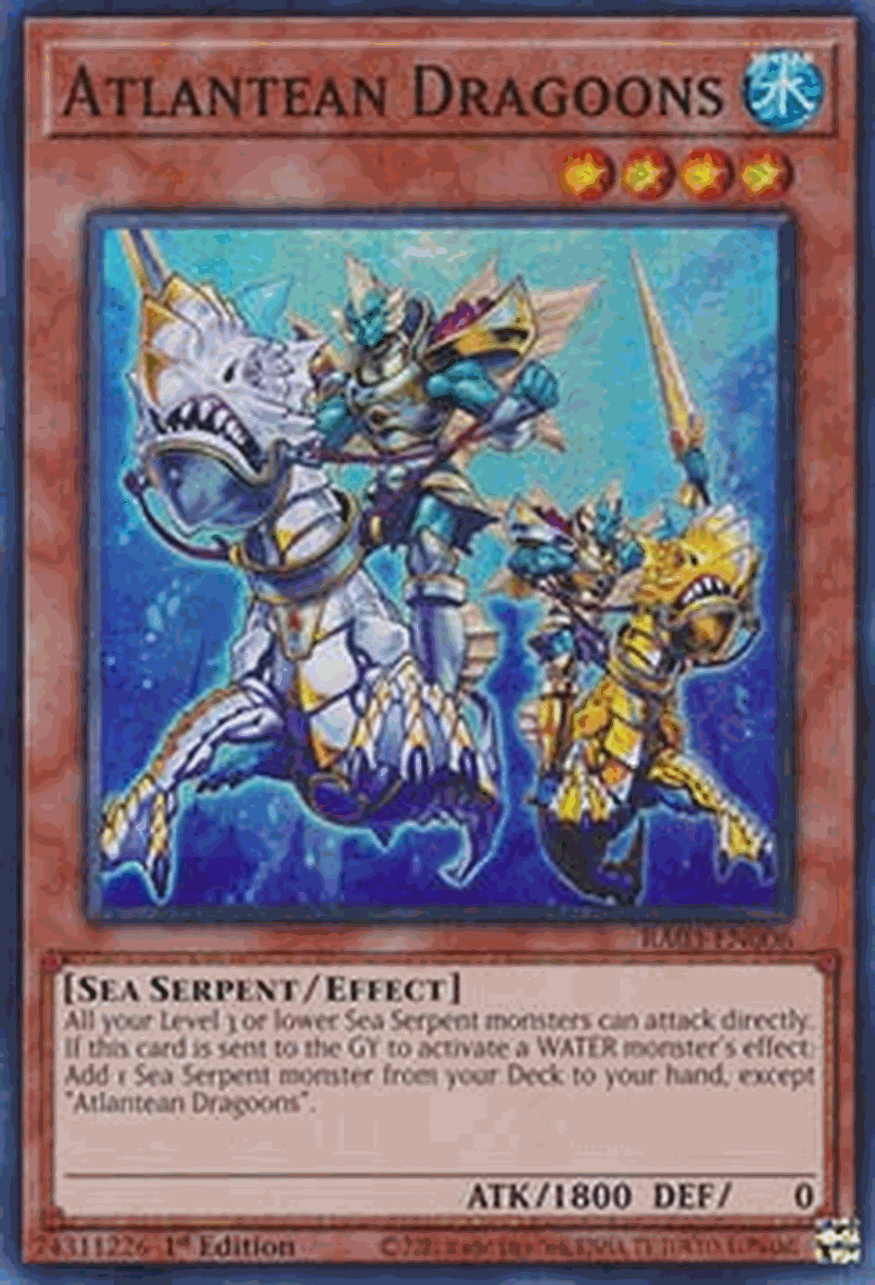Atlantean Dragoons (V.1 - Super Rare)