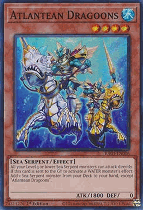 Atlantean Dragoons (V.1 - Super Rare)