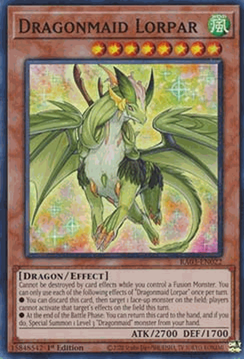 Dragonmaid Lorpar (V.1 - Super Rare)