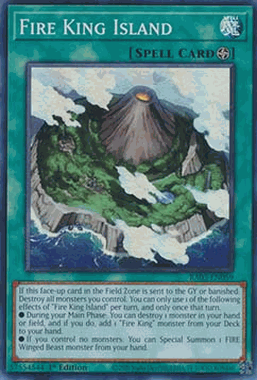 Fire King Island (V.1 - Super Rare)