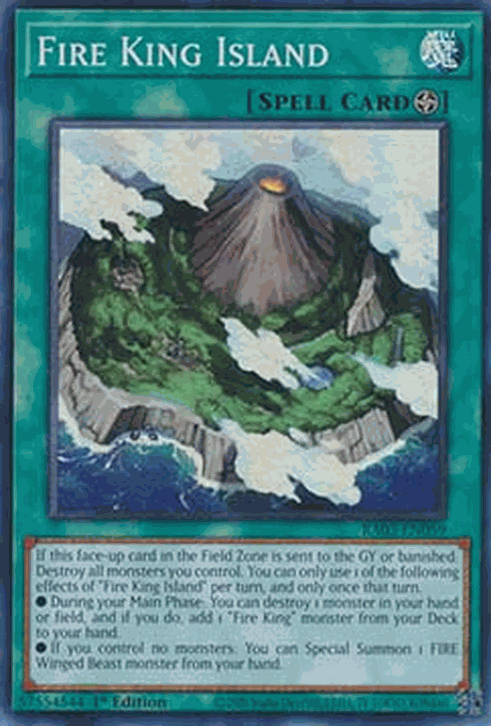Fire King Island (V.1 - Super Rare)
