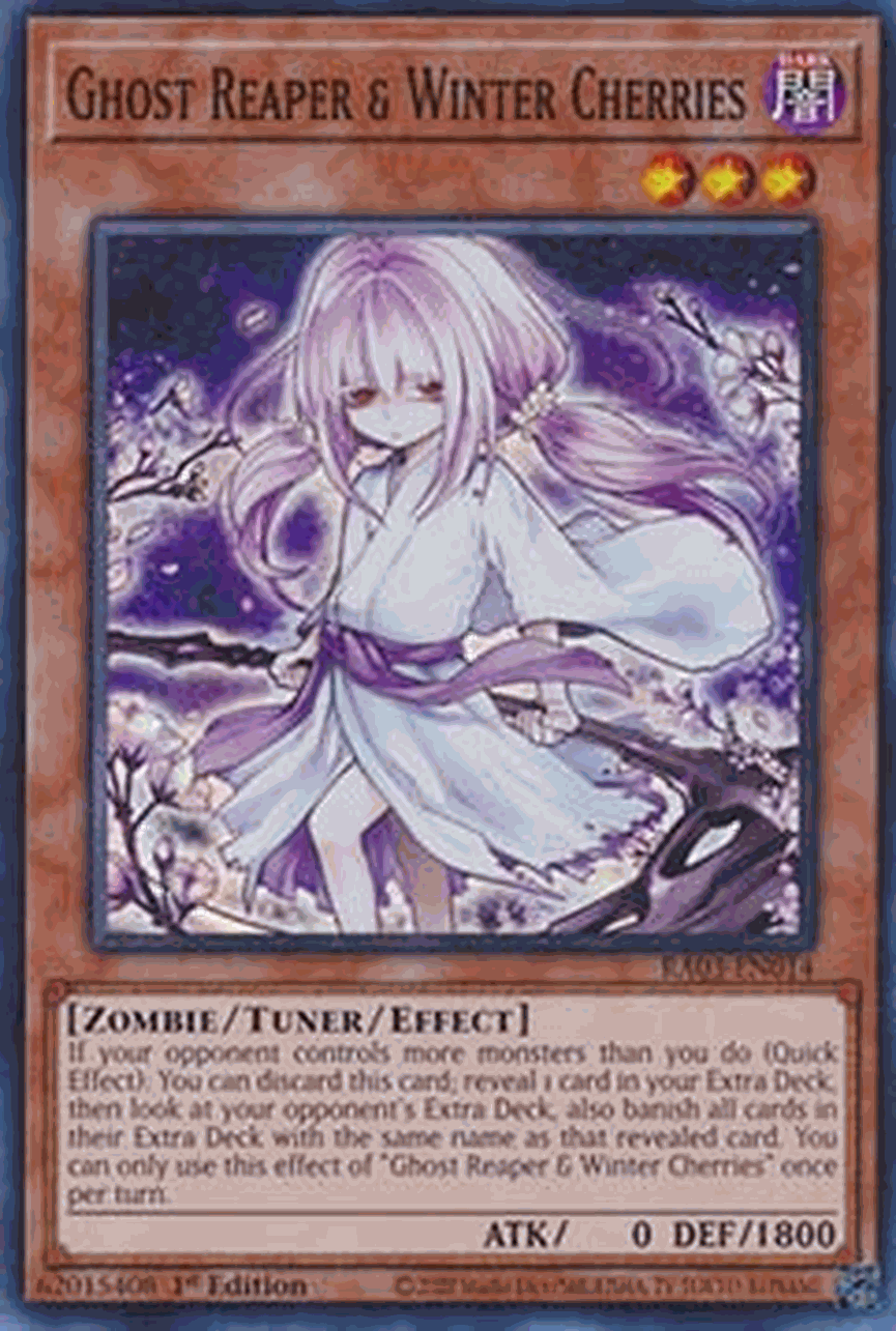 Ghost Reaper & Winter Cherries (V.1 - Super Rare)