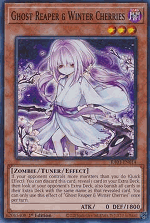 Ghost Reaper & Winter Cherries (V.1 - Super Rare)