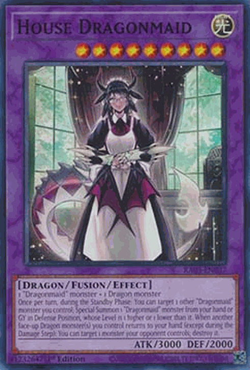 House Dragonmaid (V.1 - Super Rare)