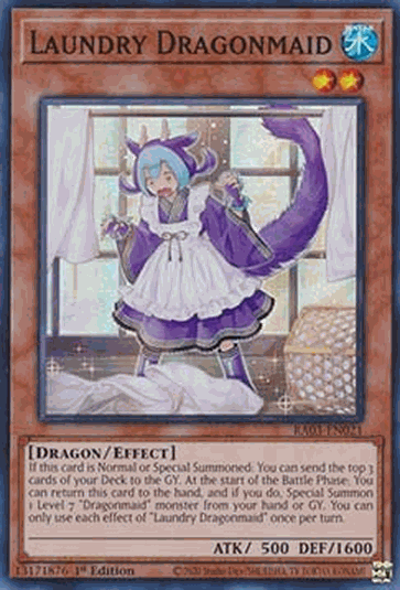 Laundry Dragonmaid (V.1 - Super Rare)
