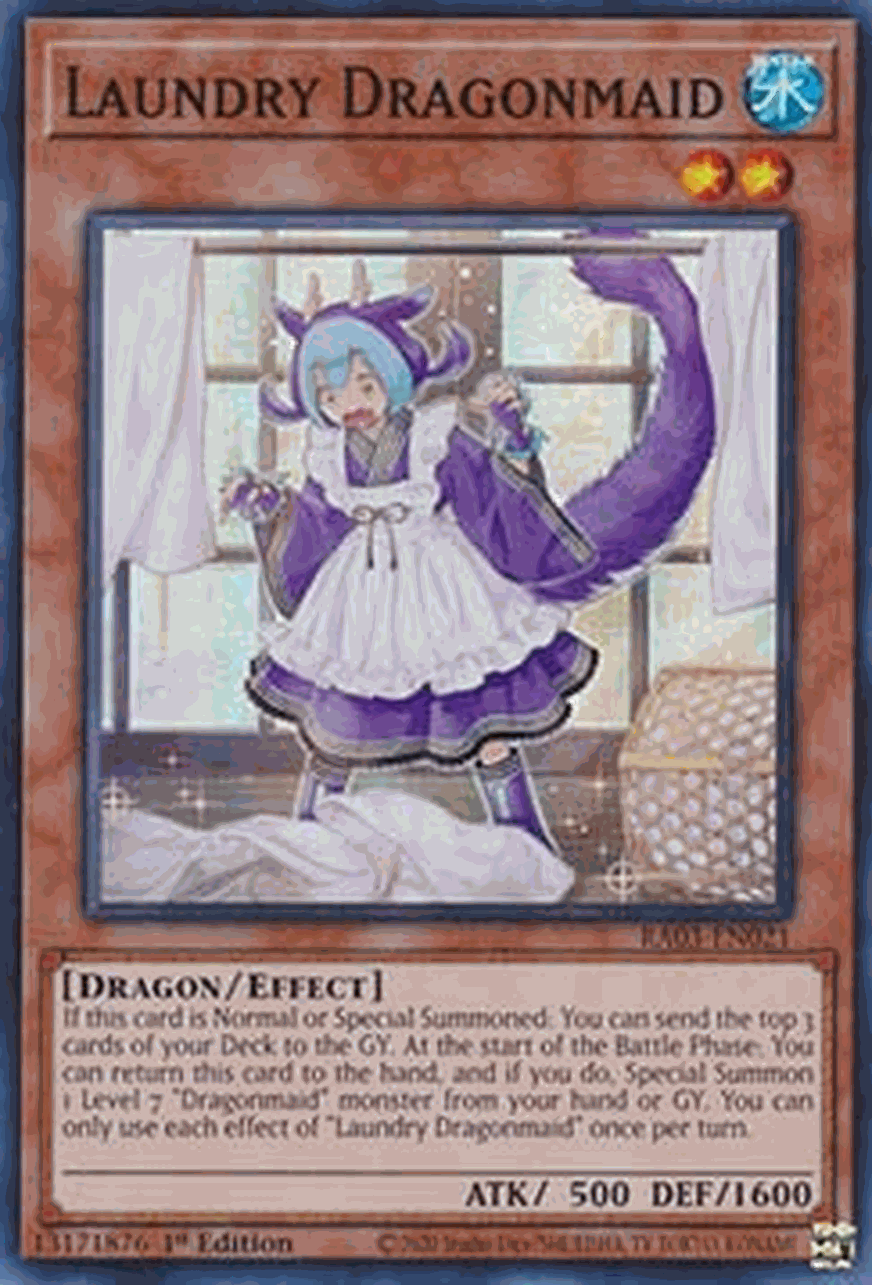 Laundry Dragonmaid (V.1 - Super Rare)