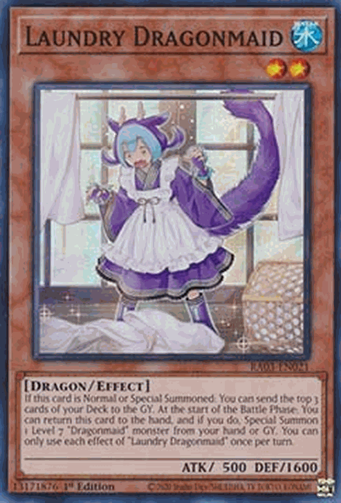 Laundry Dragonmaid (V.1 - Super Rare)