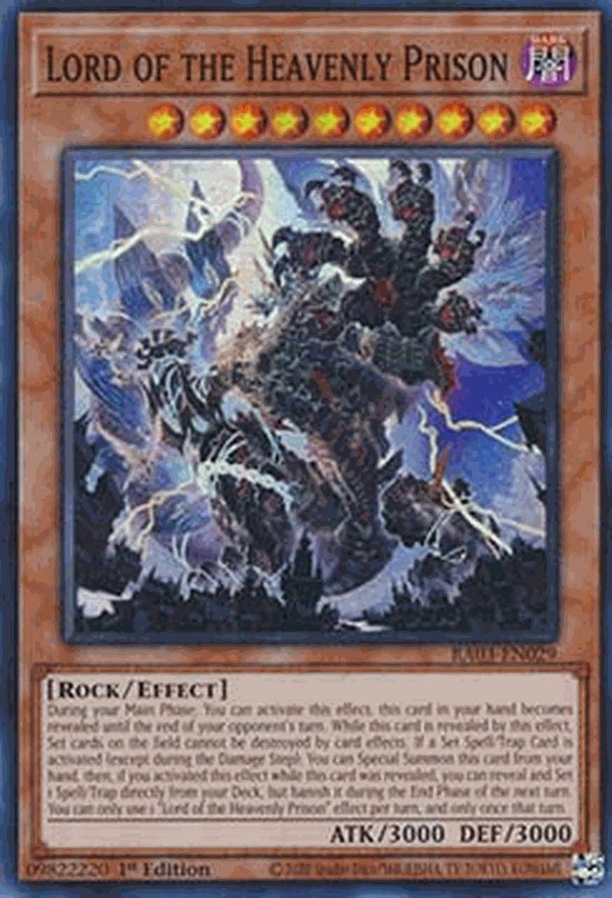 Lord of the Heavenly Prison (V.1 - Super Rare)