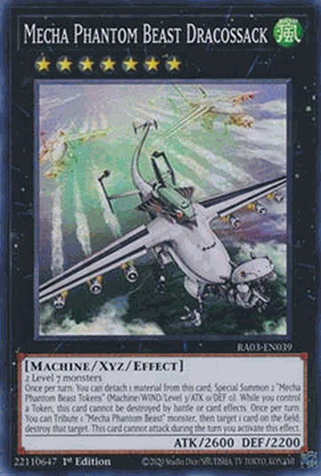 Mecha Phantom Beast Dracossack (V.1 - Super Rare)
