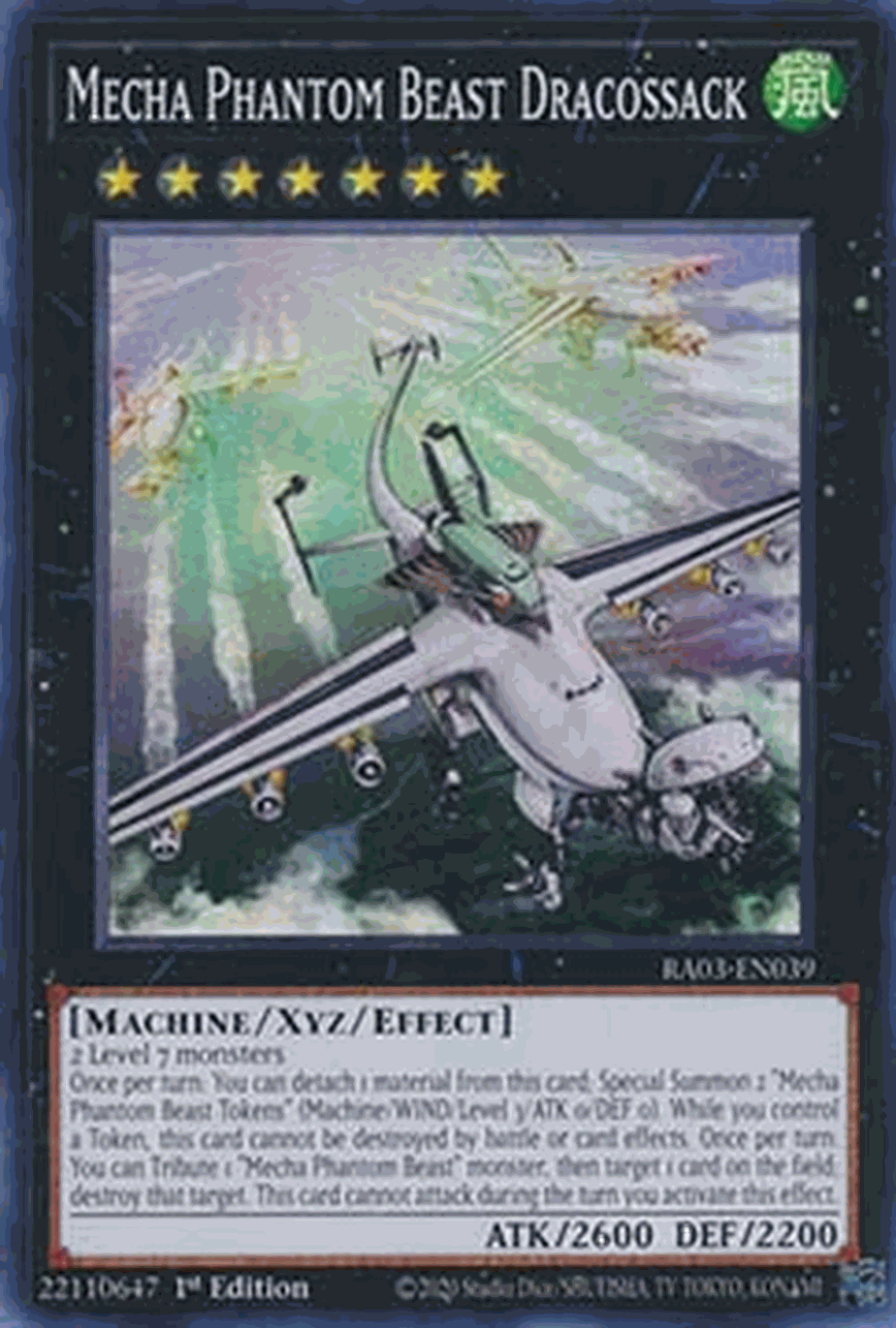 Mecha Phantom Beast Dracossack (V.1 - Super Rare)