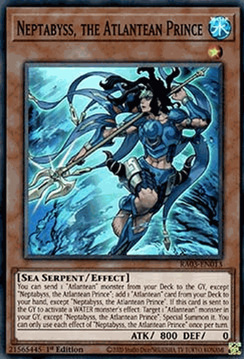 Neptabyss, the Atlantean Prince (V.1 - Super Rare)