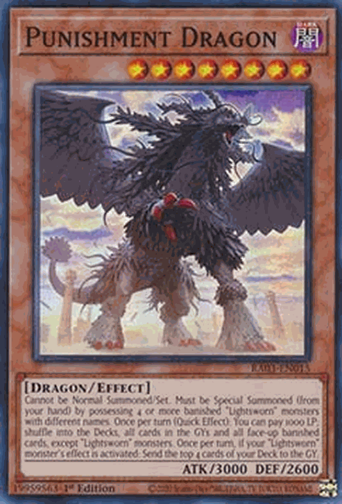 Punishment Dragon (V.1 - Super Rare)