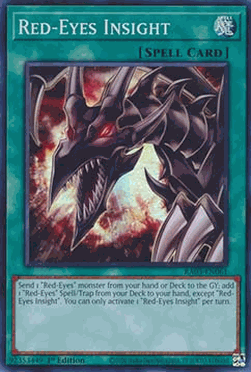 Red-Eyes Insight (V.1 - Super Rare)