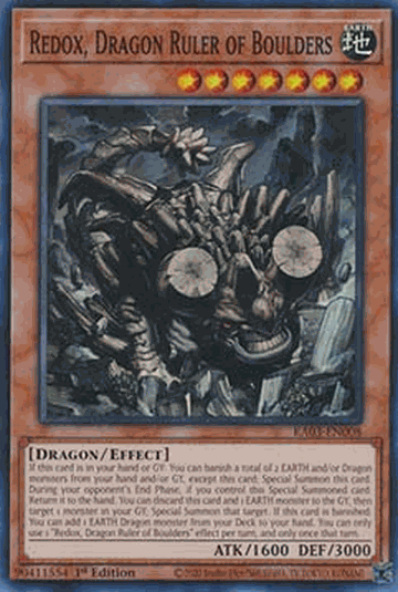 Redox, Dragon Ruler of Boulders (V.1 - Super Rare)
