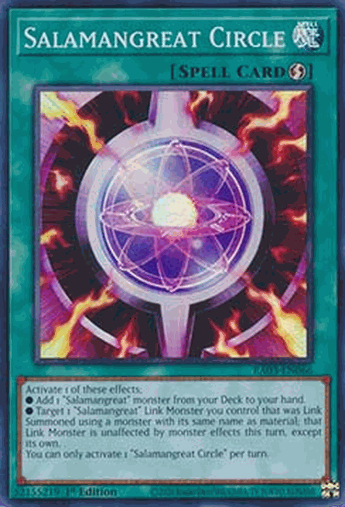 Salamangreat Circle (V.1 - Super Rare)