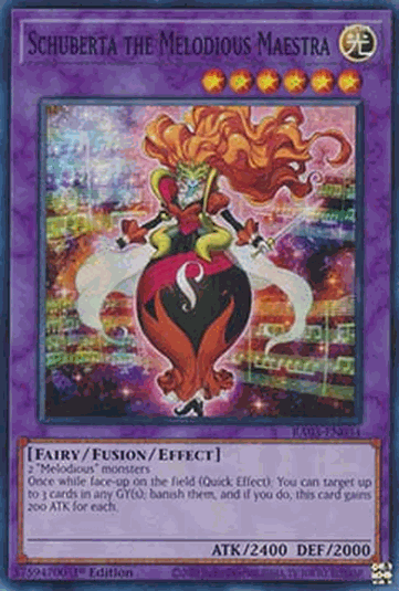 Schuberta the Melodious Maestra (V.1 - Super Rare)