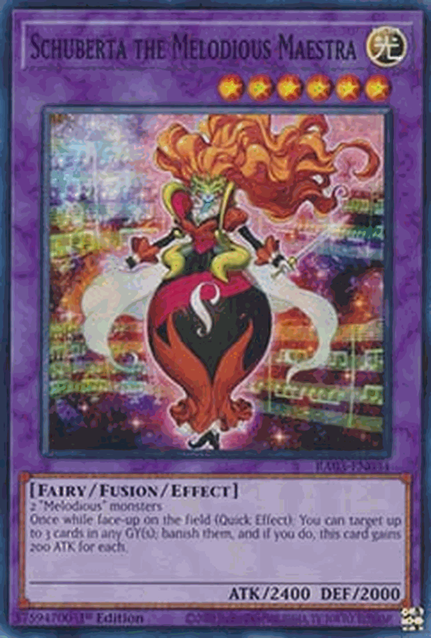 Schuberta the Melodious Maestra (V.1 - Super Rare)