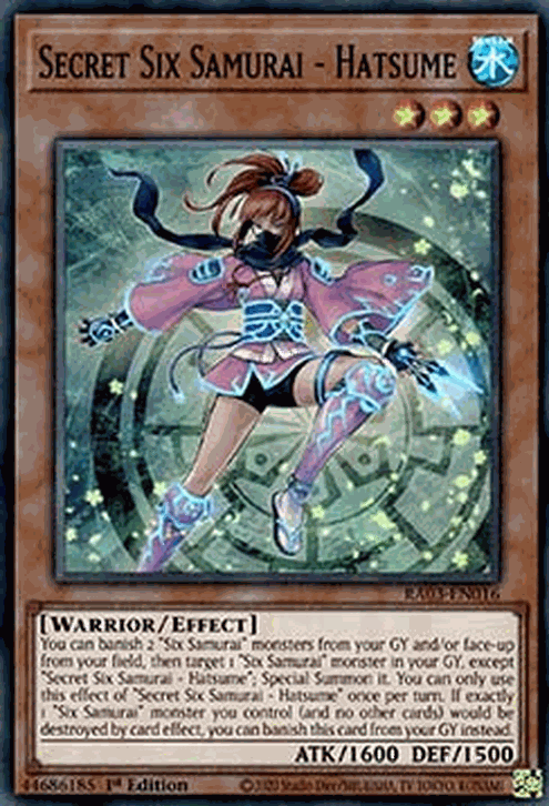 Secret Six Samurai - Hatsume (V.1 - Super Rare)