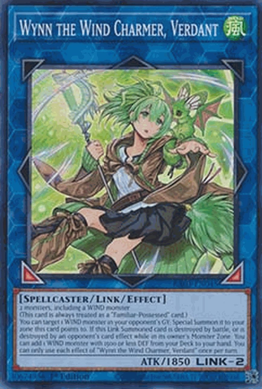 Wynn the Wind Charmer, Verdant (V.1 - Super Rare)