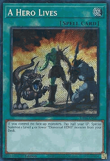A Hero Lives (V.3 - Secret Rare)