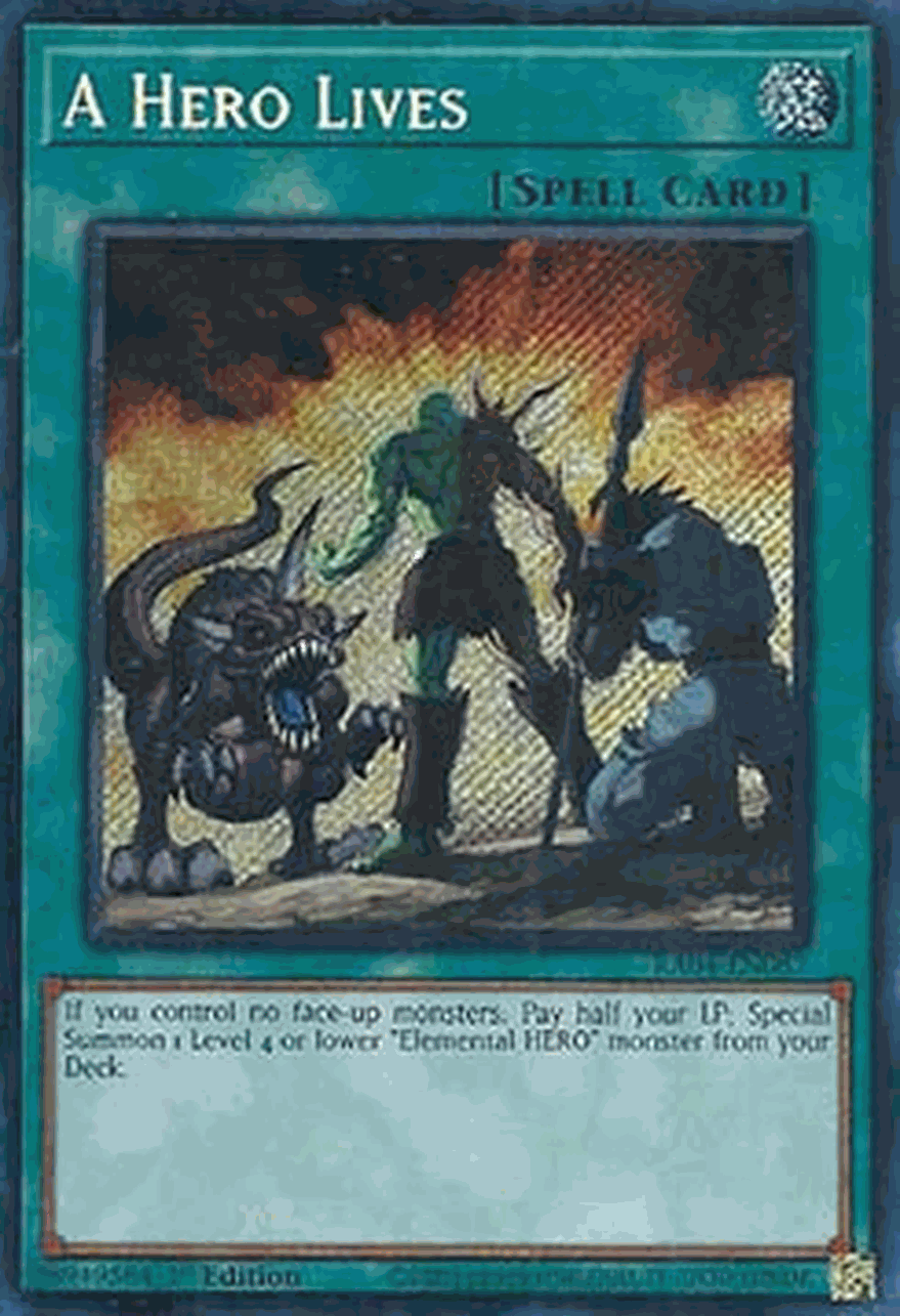 A Hero Lives (V.3 - Secret Rare)