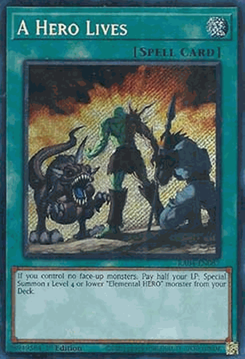 A Hero Lives (V.3 - Secret Rare)