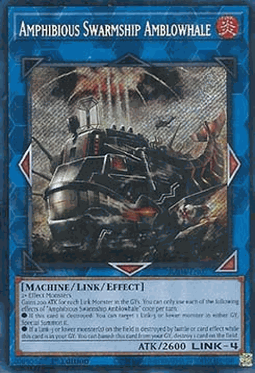 Amphibious Swarmship Amblowhale (V.3 - Secret Rare)